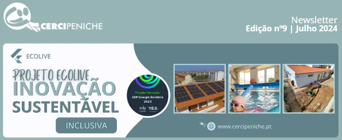 Capa da nona edição da newsletter, de julho de 2024, por parte da Cercipeniche