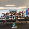 Jovens apoiados pela Cercipeniche defendem mais acessibilidade na 2.ª Assembleia Municipal Jovem de Peniche.