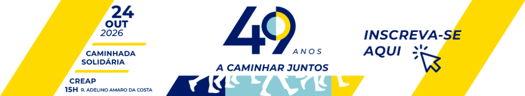 Inscrição Caminhada Solidária Cercipeniche, dia 24 de outubro às 15h no CREAP